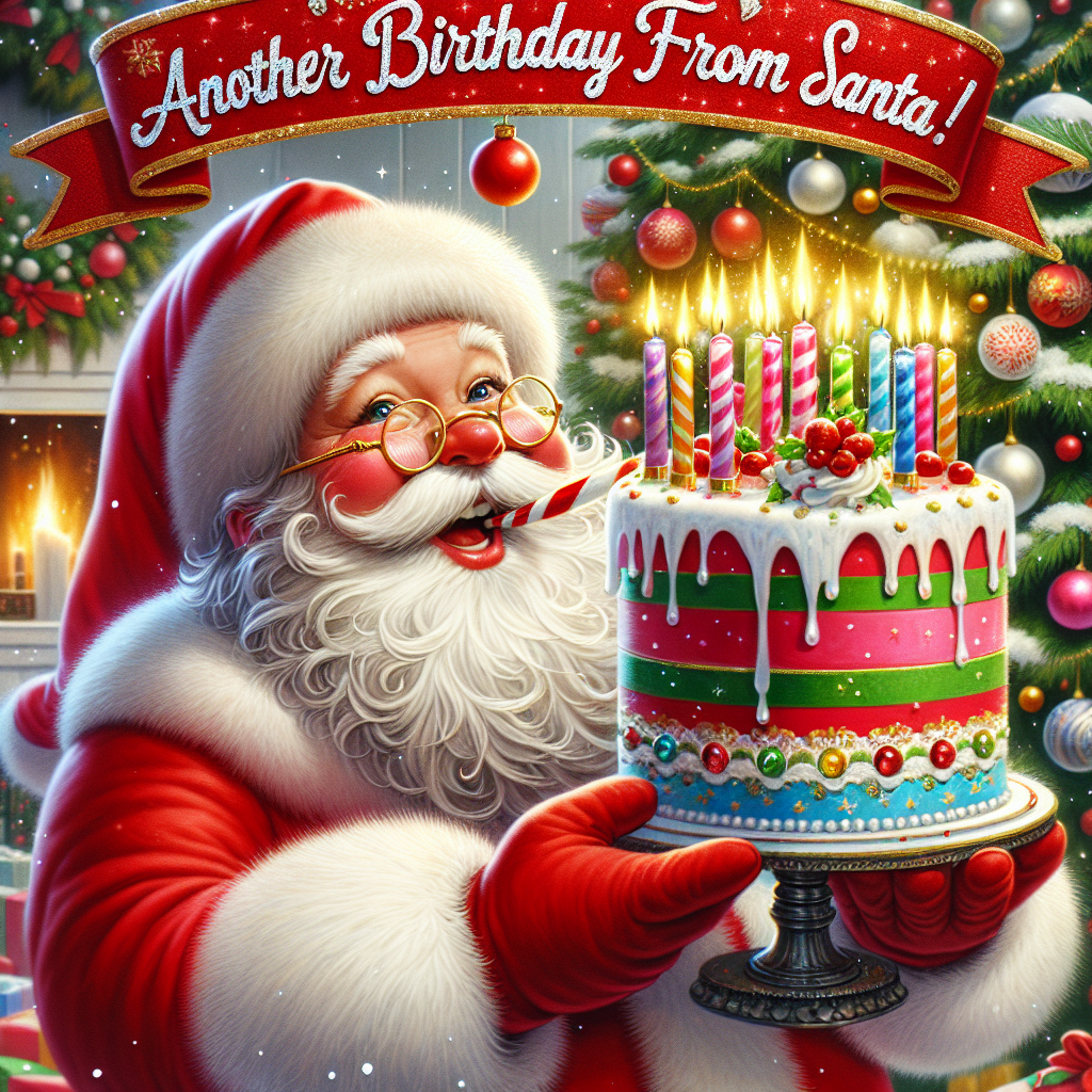 Another Birthday Message from Santa!