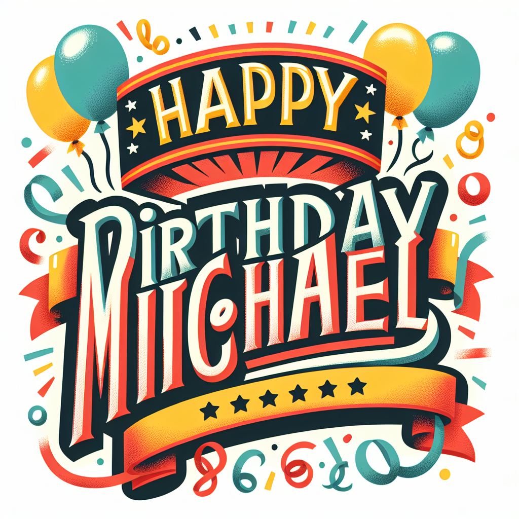 Happy Birthday Michael!