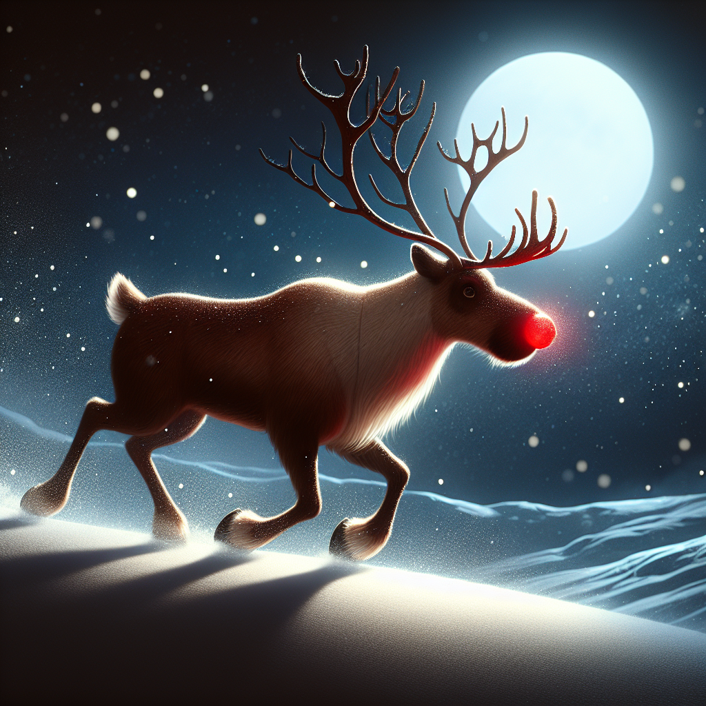 Rudolph’s Red Glow
